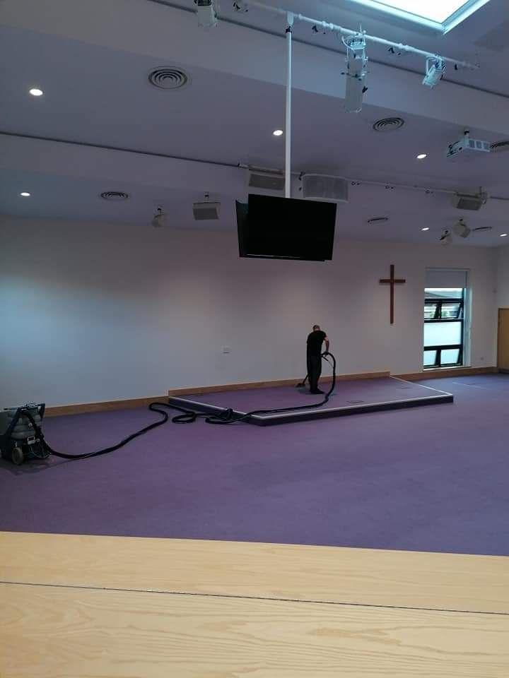 Commercial carpet cleaning result Surrey - office space - 7