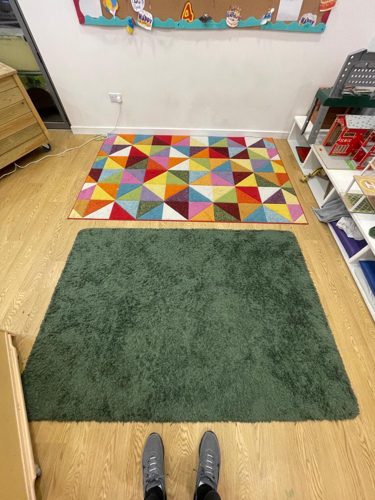 Commercial carpet cleaning in a Surrey office