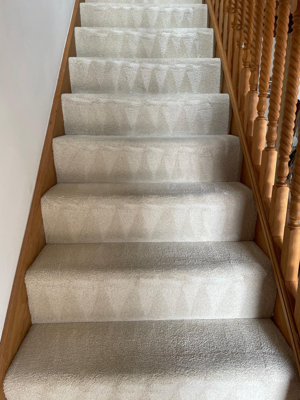 Stairs carpet cleaning result Surrey - 53